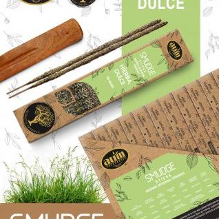 Incienso AUM  Organic Hierba Dulce 25grs